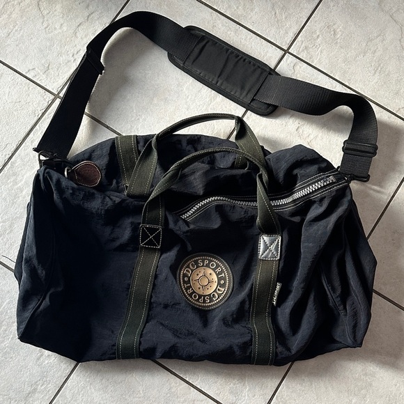 DC Sport Other - DC SPORT Minimalist Y2K Black and Taupe Sports Duffel Bag